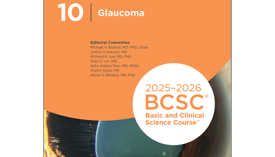 Glaucoma 2025-2026 (BCSC 10)