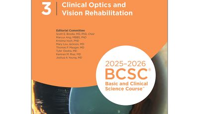 Clinical Optics and Vision Rehabilitation 2025-2026 (BCSC 3)